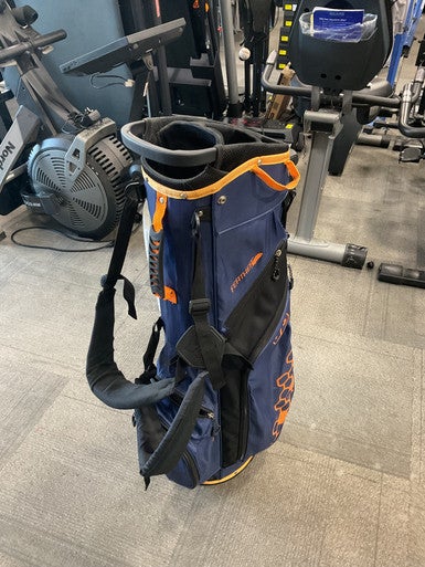 Used Wilson FEATHER Mens Stand Bag Navy Blue 11614-S000217951