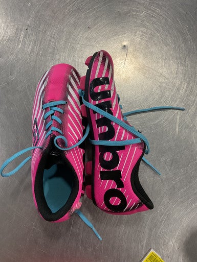 Used Umbro Soccer Cleats Pink Youth 06.0 11614-S000217934