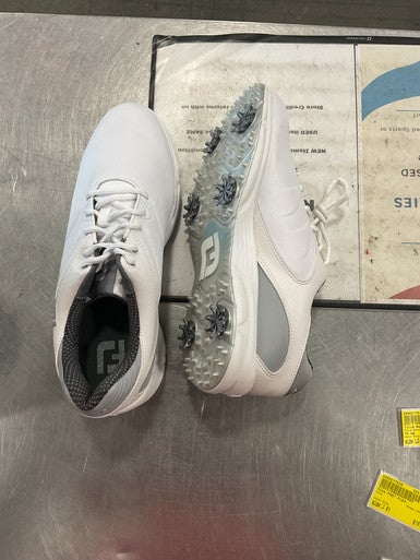 Used Foot Joy Mens Golf Shoes White Senior 9 11614-S000217932
