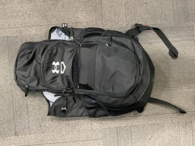 Used Under Armour BAT BACKPACK BB/SB Player Backpack Black 11614-S000217921