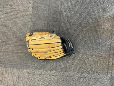 Used Mizuno POWER CLOSE BB/SB Glove T-ball Brown 10" 11614-S000217906