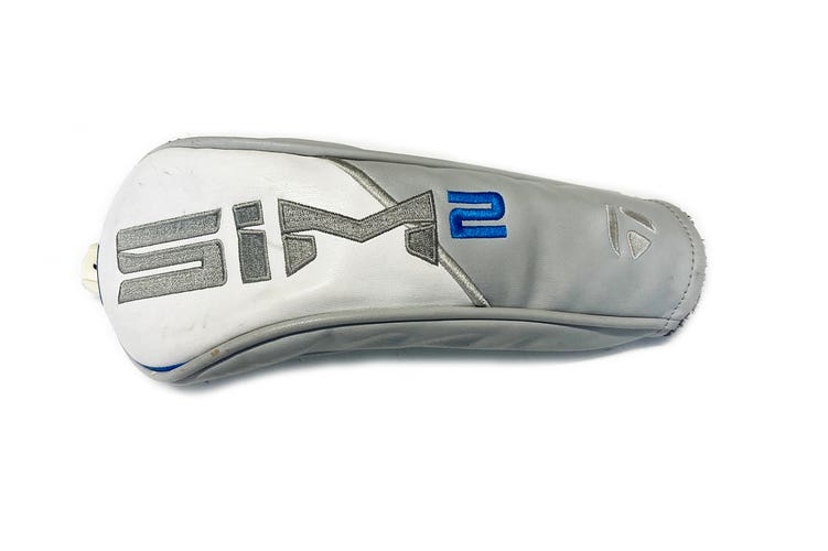 TaylorMade Women's Sim2 Hybrid White/Gray/Blue Headcover