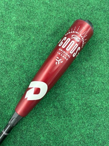 2021 DeMarini The Goods Hybrid Bat USSSA Certified (-10) Hybrid 19 oz 29" (Used)