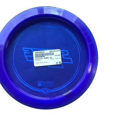 Used Discraft SURGE SS Disc Golf Driver Royal Blue 11479-S000399522