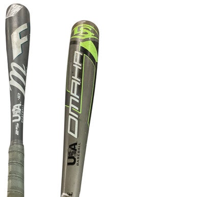 Used Louisville Slugger OMAHA S 28/18 -10 BB/SB USA 2 5/8 Bat 28" 11479-S000399495