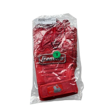 Used Franklin BB/SB Batting Gloves Red LG 11479-S000399493