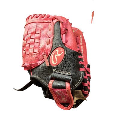 Used Rawlings STORM BB/SB Glove RH Throw Pink 10" 11479-S000399483