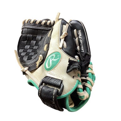 Used Rawlings FASTPITCH SOFTBALL RH Throw Fastpitch Gloves White 10 1/2" 11479-S000399482