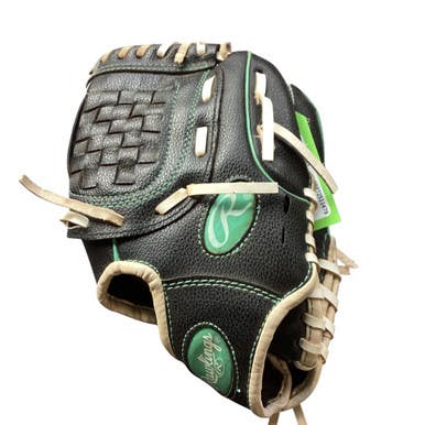 Used Rawlings PLAYER SERIES BB/SB Glove RH Throw Black 10 1/2" 11479-S000399481