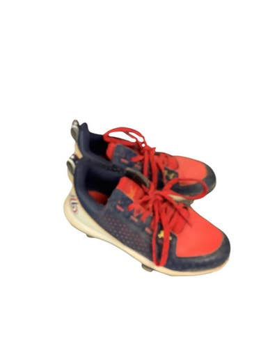 Used Under Armour HARPER SZ 1Y BB/SB Cleats Navy Blue Junior 01 11479-S000399449