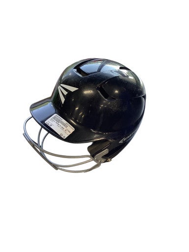 Used Easton ALPHA W MASK SM Batting Helmet w/Mask Black SM 11479-S000399441