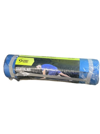 Used SPORTS ESSENTIALS EXERCISE MAT Yoga Mat Royal Blue 11479-S000399433
