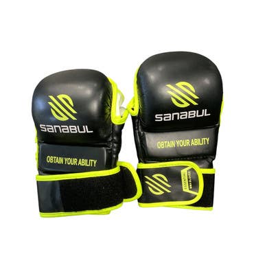 Used Sanabul MMA Gloves Black L/XL 11479-S000399322
