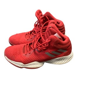 Used Adidas Basketball Shoes M Red Senior 13.5 11479-S000399321