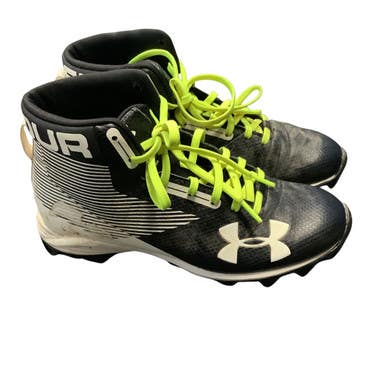 Used Under Armour Jr FB Cleats Black Junior 03.5 11479-S000399313