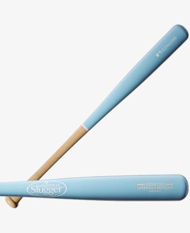 New Louisville Slugger GENUINE MIX BLUE Wood Bats 32" 11479-HBXWBL269201032