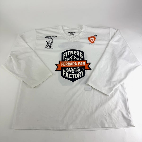 Used White Bauer Practice Jersey | Senior Large | B619