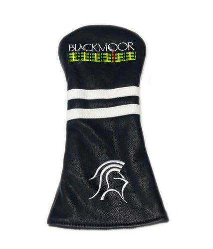NEW Myrtle Beach Golf "Blackmoor" Black Leather Driver Headcover