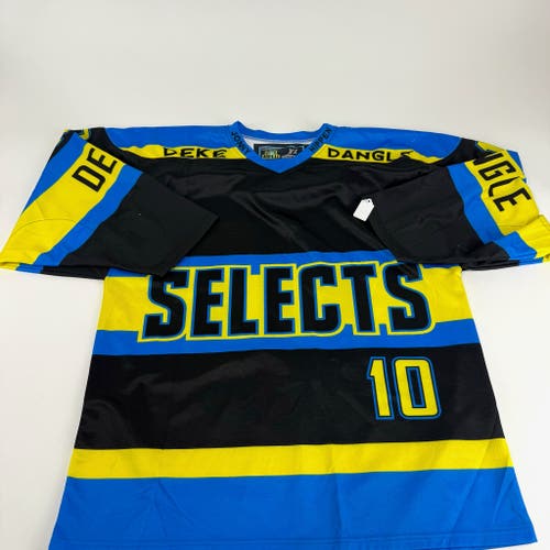Used Black and Blue Selects Game Jersey | Senior XL | B595