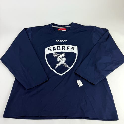 Used Navy CCM Practice Jersey | Senior Large | B571