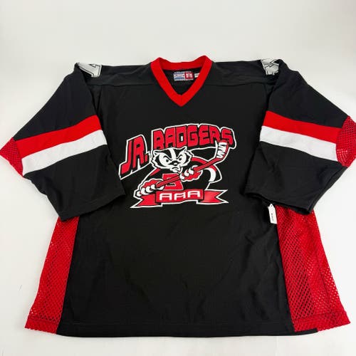 Used Black and Red Practice Jersey | Senior Medium | B567