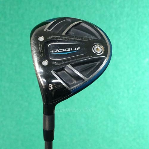 LH Callaway Rogue Fairway 3 Wood Aldila Synergy 60-S Graphite Stiff w/ HC