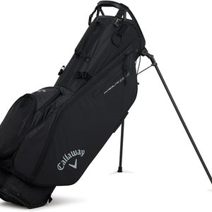 NEW 2023 Callaway Hyper Lite Zero Black Double Strap Stand Golf Bag