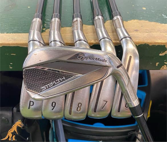 Used TaylorMade Stealth Iron Set 5-PW Fujikura Ventus 50g Graphite Seniors
