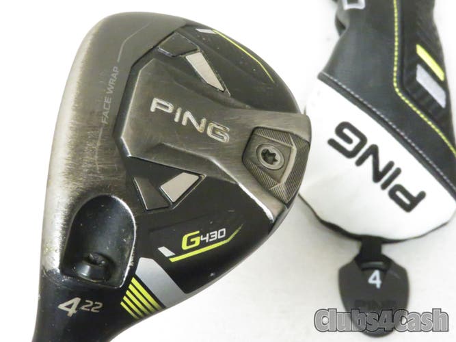 PING G430 Hybrid 22  4H Mitsubishi Kai'Li White 80 Stiff Flex +Cover LEFT LH