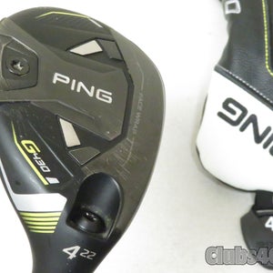 PING G430 Hybrid 22°  4H Mitsubishi Kai'Li White 80 Stiff Flex +Cover