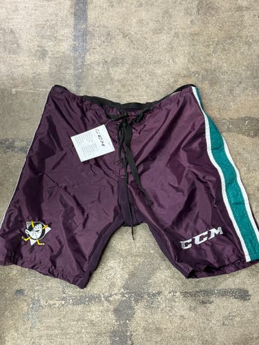 NEW Anaheim Ducks Large CCM PP10 Pant Shell Pro Stock