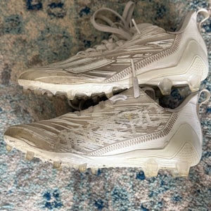 Adidas Adizero Football Cleats White B Men’s Size 8.5