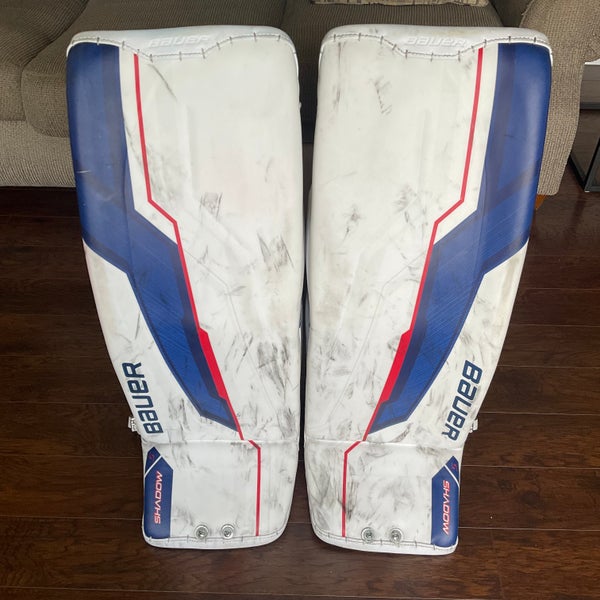 Pro Stock Bauer Supreme Shadow Goalie Pads - Large
