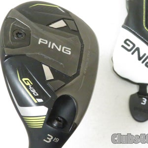 PING G430 Hybrid 19°  3H TOUR 2.0 Chrome 85 X-Flex +Cover  CLEAN