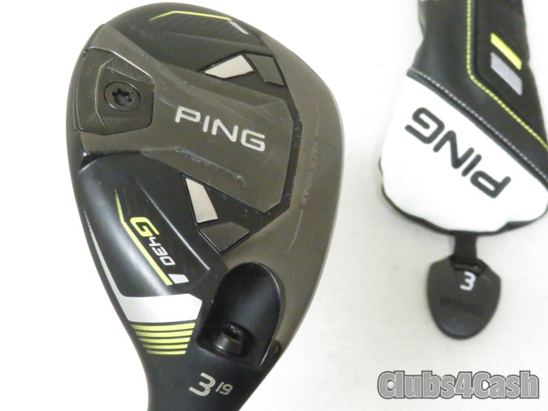 PING G430 Hybrid 19  3H TOUR 2.0 Chrome 85 X-Flex +Cover  CLEAN