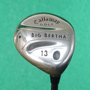 RARE Lady Callaway Big Bertha 2004 Fairway Wood 13 Factory Gems 55w  Ladies