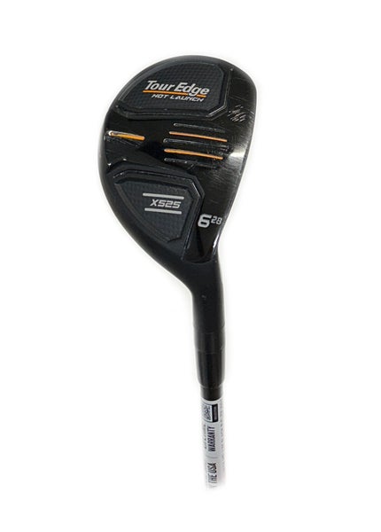 Tour Edge X525 28* 6 Hybrid Graphite UST Mamiya Helium 55g Regular Flex