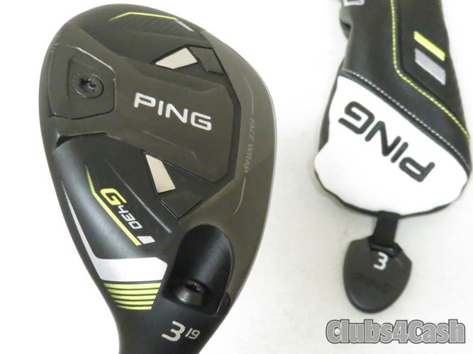 PING G430 Hybrid 19  3H TOUR 2.0 Chrome 85 X-Flex +Cover  MINT