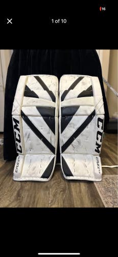 Medium  CCM Goalie Leg Pads (Used)