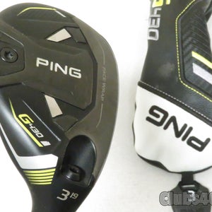 PING G430 Hybrid 19°  3H TOUR 2.0 Chrome 85 Stiff Flex +Cover .. CLEAN