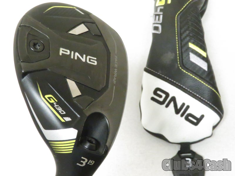 PING G430 Hybrid 19°  3H TOUR 2.0 Chrome 85 Stiff Flex +Cover .. CLEAN