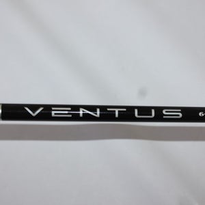 FUJIKURA VENTUS BLACK VELOCORE 6-S DRIVER SHAFT - STIFF - TAYLORMADE TIP