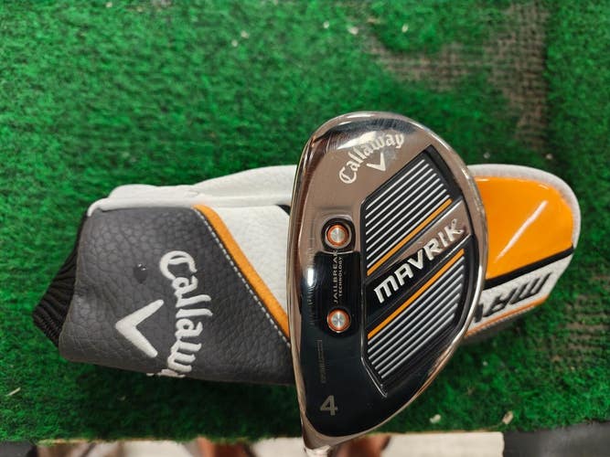 Callaway Mavrik Left Handed 4 Hybrid 4H Stiff Flex Catalyst 5.5 LH w Headcover