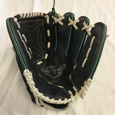 Used Rawlings CL115BMT BB/SB Glove RH Throw Black 11 1/2" 11730-S000065085
