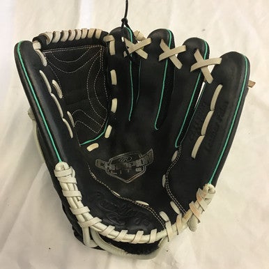 Used Rawlings CL115BMT BB/SB Glove RH Throw Black 11 1/2" 11730-S000065085