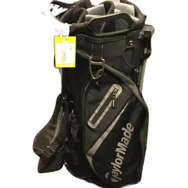 Used Taylormade TM21 SELECT ST Mens Stand Bag Black 11730-S000066164