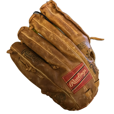Used Rawlings 2757 BB/SB Glove RH Throw Brown 11 1/2" 11730-S000066174