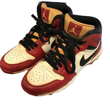 Used Jordan HF6883-106 BB/SB Cleats Red Junior 06 11730-S000066179
