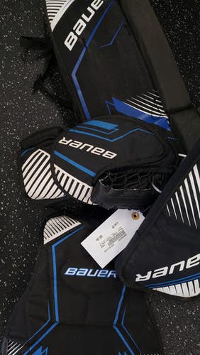 Used Bauer STREET HOCKEY GOALIE SET Junior Body Armor SM 11849-S000029755
