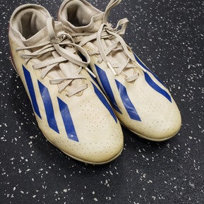 Used Adidas Soccer Cleats White Junior 04 11849-S000029865
